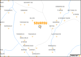 map of Souarou