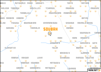 map of Soubah