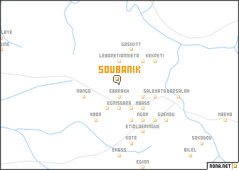 map of Soubanik