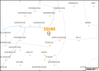 map of Souba