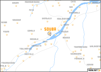 map of Souba