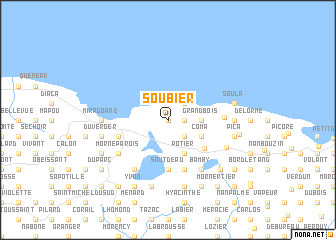 map of Soubier