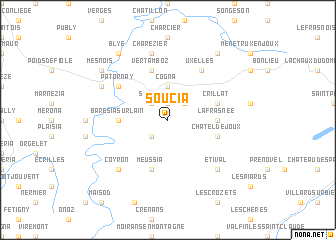 map of Soucia