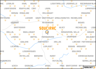 map of Soucirac