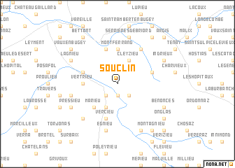 map of Souclin