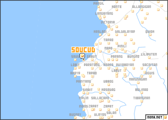 map of Soucud