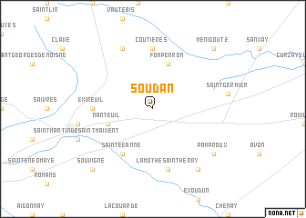 map of Soudan