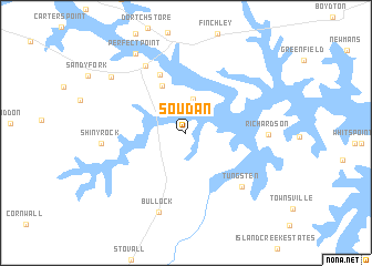 map of Soudan