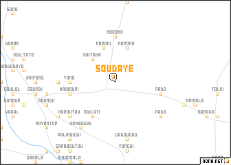 map of Soudaye