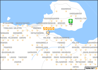 map of Soúda