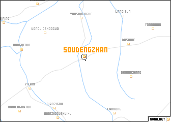 map of Soudengzhan