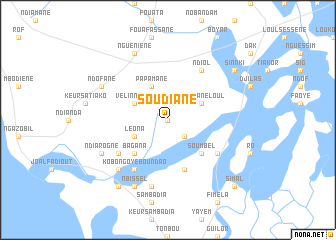 map of Soudiane