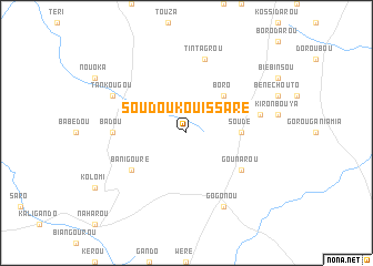 map of Soudoukouissaré