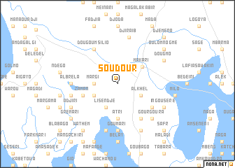 map of Soudour