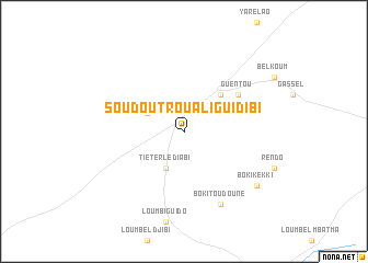 map of Soudoutrou Aliguidibi