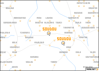 map of Soudou