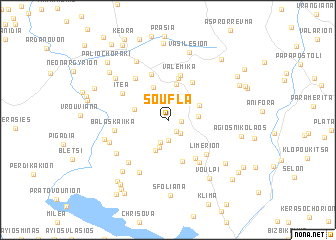 map of Soúfla