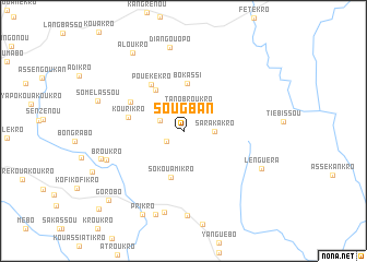 map of Sougban