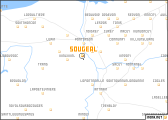 map of Sougéal