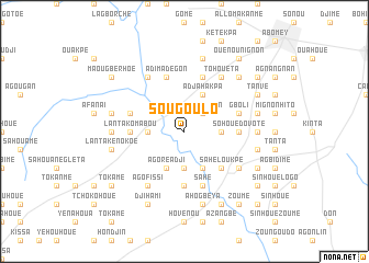 map of Sougoulo