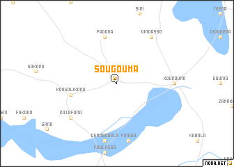 map of Sougouma