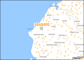 map of Sŏŭi-dong