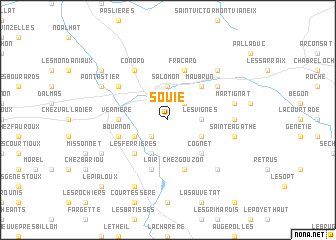 map of Souie