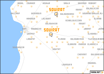 map of Souirat