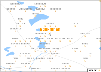 map of Soukainen