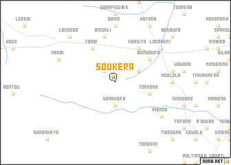 map of Soukèra