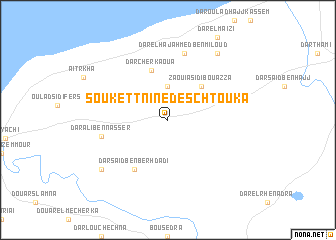 map of Souk et Tnine des Chtouka