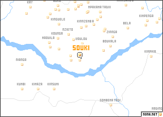 map of Souki