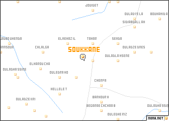 map of Soukkane