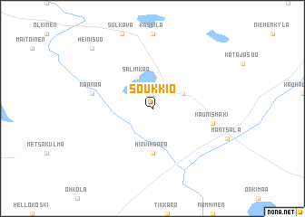 map of Soukkio