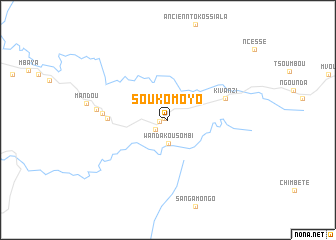 map of Soukomoyo