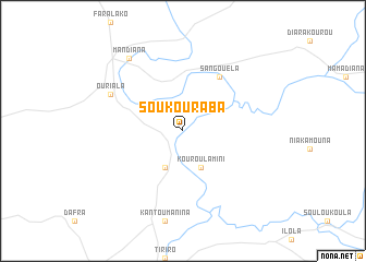 map of Soukouraba