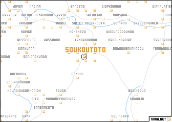 map of Soukoutoto