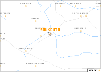 map of Soukouto
