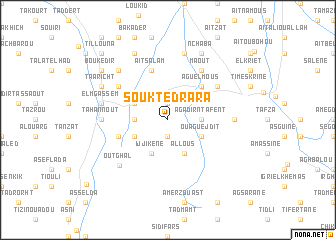 map of Souk Tedrara