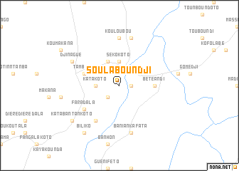 map of Soulaboundji