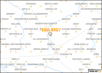 map of Soulangy