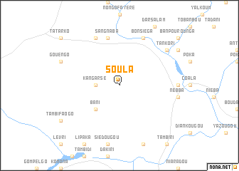 map of Soula