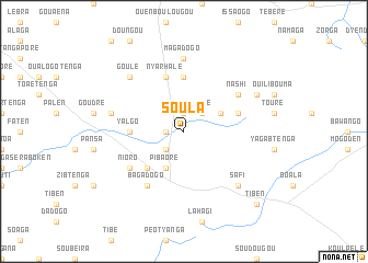 map of Soula