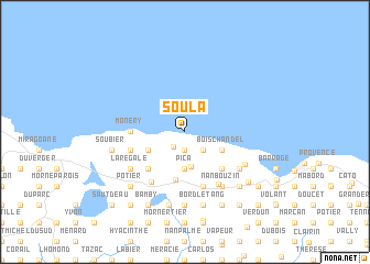 map of Soula