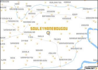 map of Souleymane Bougou