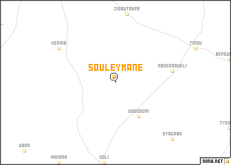map of Souleymane