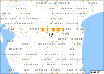 map of Soulinárion