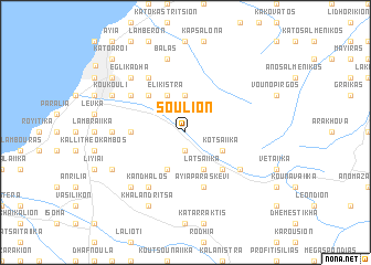 map of Soúlion