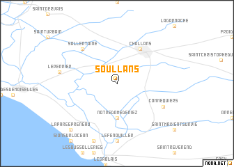 map of Soullans