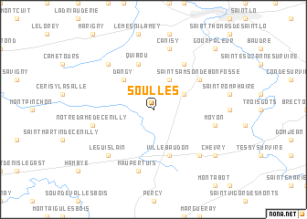 map of Soulles